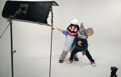 2 Mascots in a Studio Film